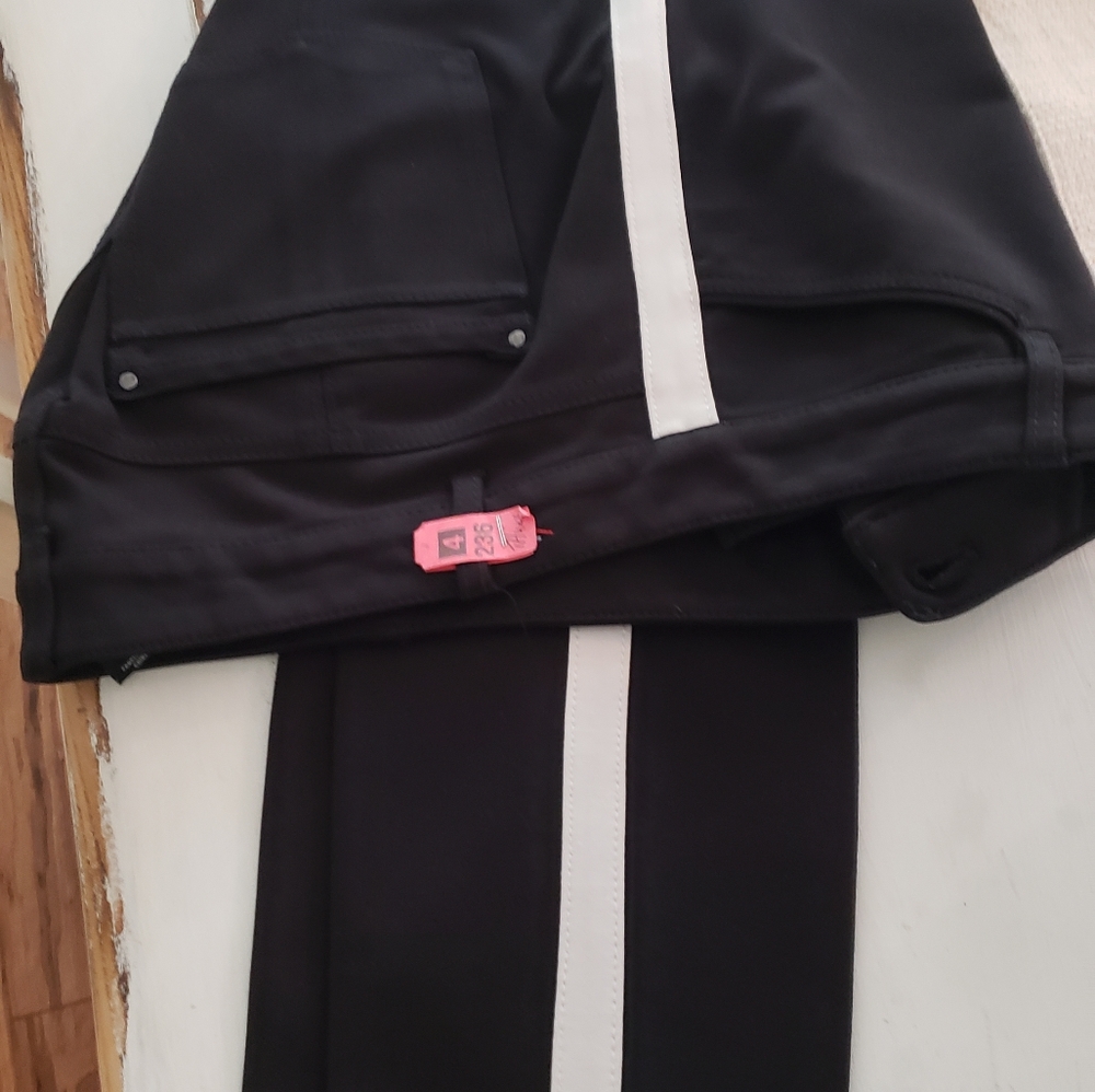 Whit house black market striped trouser
